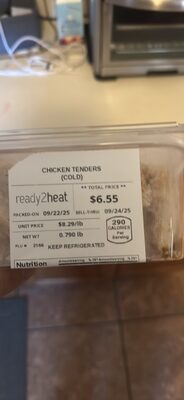 Chicken Tenders (Cold)