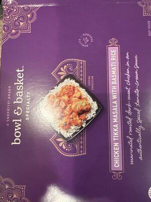 Chicken Tikka Masala With Basmati Rice