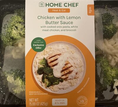 Chicken with Lemon Butter Sauce