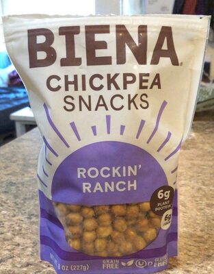 Chickpea Snacks Rockin' Ranch
