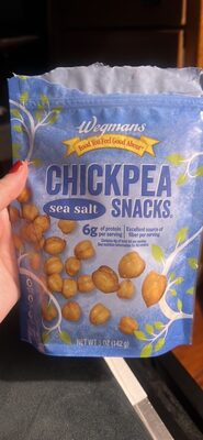 CHICKPEA SNACKS sea salt
