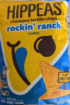 Chickpea Tortilla Chips rockin ranch
