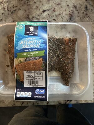 Chilean Atlantic Salmon With Mediterranean Herb