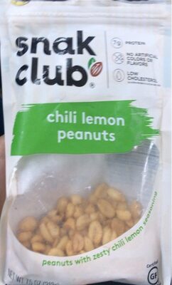 Chili lemon peanuts