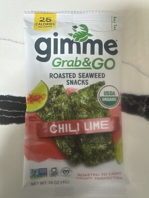 Chili Lime Roasted Seaweed Snack