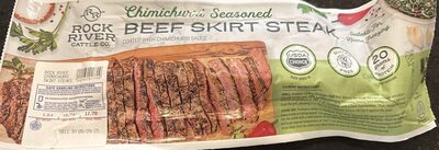 Chimchurri Seasoned Beef Skirt Steak