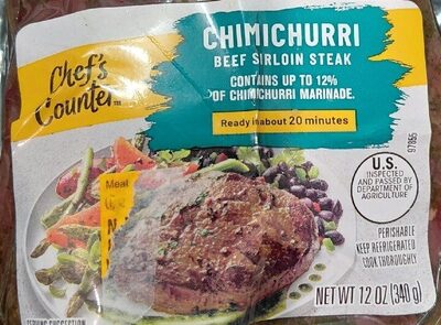 Chimichurri Beef Sirloin Steak