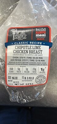 Chipotle Lime Chicken Breast