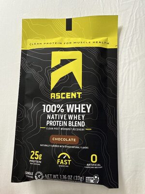 Chocolate 100% Whey Native Whey Protein Blend