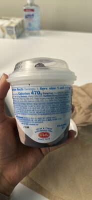 Chocolate brownie bomb