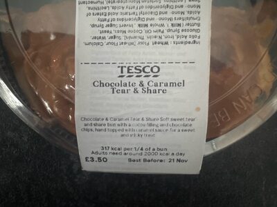 Chocolate & Caramel Tear & Share