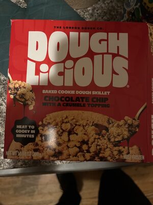 Chocolate Chip Baked Cookie Dough Skillet