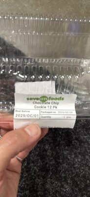 Chocolate Chip Cookie 12 Pk