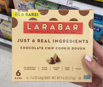 Chocolate Chip Cookie Dough Bars