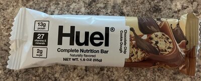 Chocolate Chip Cookie Dough Complete Nutrition Bar