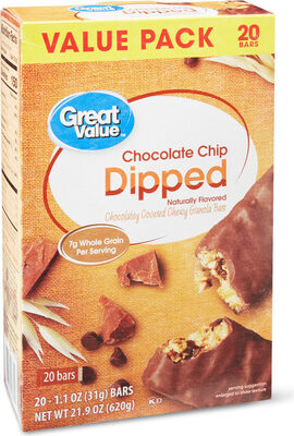 Chocolate Chip Dipped Bars