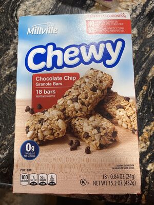 Chocolate Chip Granola Bar