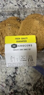 CHOCOLATE CHUNK COOKIES