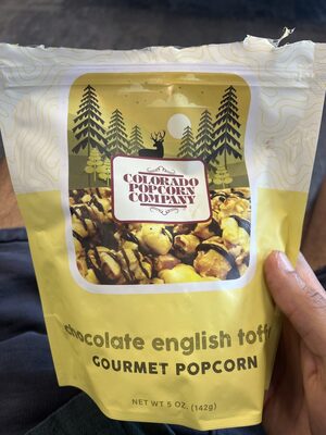 Chocolate English Toffee Popcorn