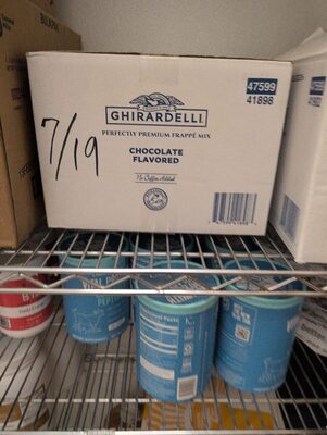 Chocolate Flavored Frappé Mix