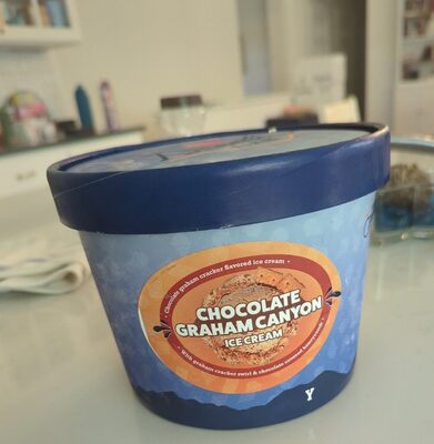 Chocolate Graham Canyon Ice Cream