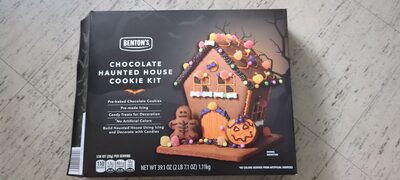 Chocolate Haunted House Cookie Kit