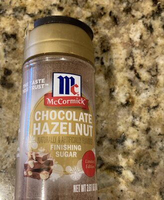 Chocolate Hazelnut Finishing Sugar