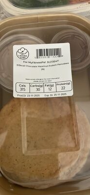 Chocolate Hazelnut Protein Pancakes