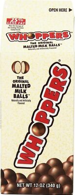 Chocolate malted milk balls candy