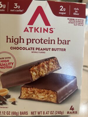 Chocolate Peanut Butter Protein Bar