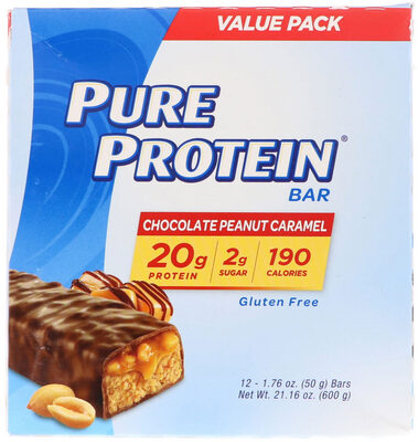 Chocolate peanut caramel bar