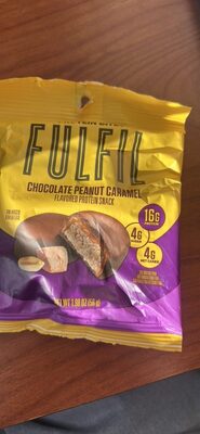 Chocolate Peanut Caramel Flavored Protein Snack