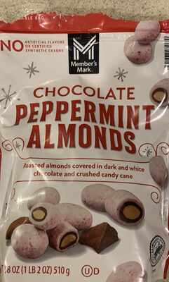 Chocolate Peppermint Almonds