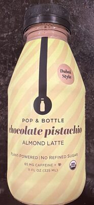 Chocolate Pistachio Almond Latte