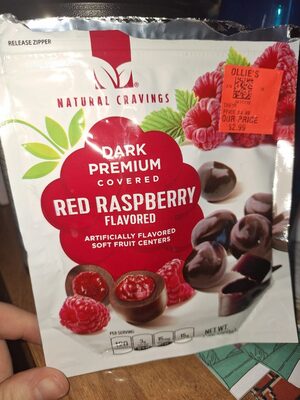 Chocolate Raspberry-flavored Jelly Candy