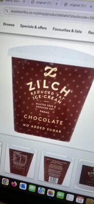 Chocolate Reduced Fat Ice Cream