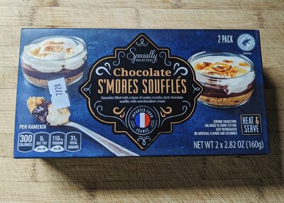 Chocolate S'mores Souffles