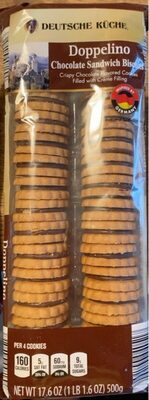 Chocolate sandwich biscuit