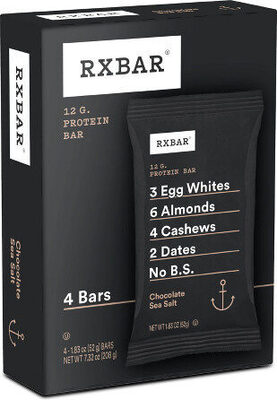 Chocolate sea salt protein bars-