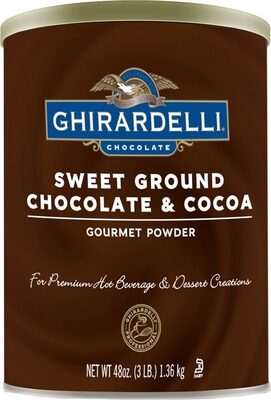 Chocolate sweet ground chocolate cocoa beverage mix