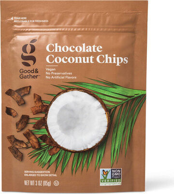 Chocolate Toasted Coconut Chips