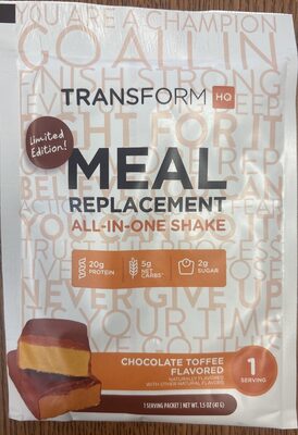 Chocolate Toffee Meal Replacement