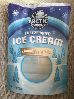 Chocolate Vanilla Freeze Dried Ice Cream