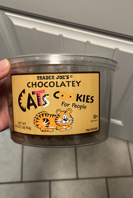 Chocolatey Cats Cookies