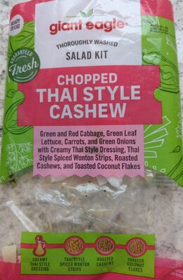 Chopped Thai Style Cashew