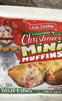 Christmas mini muffins