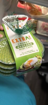 Chunky Avocado Mini Cups