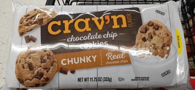 Chunky chocolate chip cookies