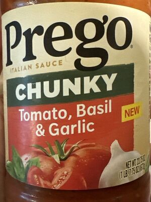 Chunky Tomato, Basil & Garlic