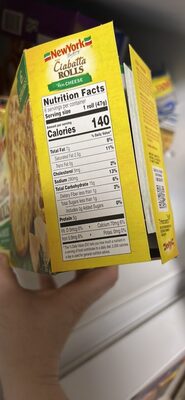 Ciabatta Rolls with Real Cheese